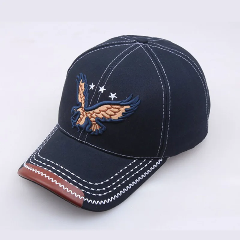 Бейсболка с 3d вышивкой орла кепка для тракера папы бейсболка в стиле хип-хоп