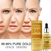 24k gold concentrated face serum firming brightening moisturizing acne anti wrinkle shrink pores whitening skin care essence