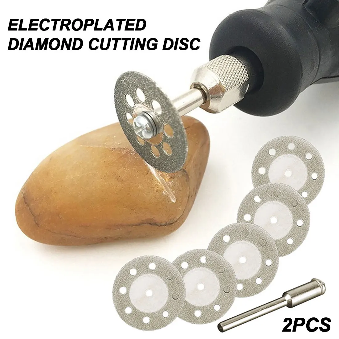 

Electric Grinding Saw Blade Diamond Cutting Blade Grinding Blade Electroplated Emery Small Rotating Tool Accessories 10pcs