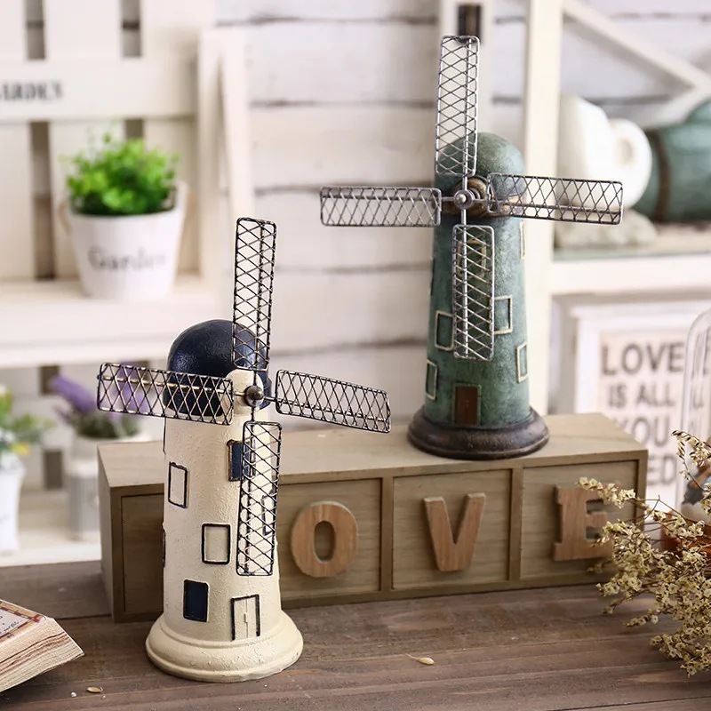 Винтажная полимерная мельница коробка для денег креативная голландская копилка