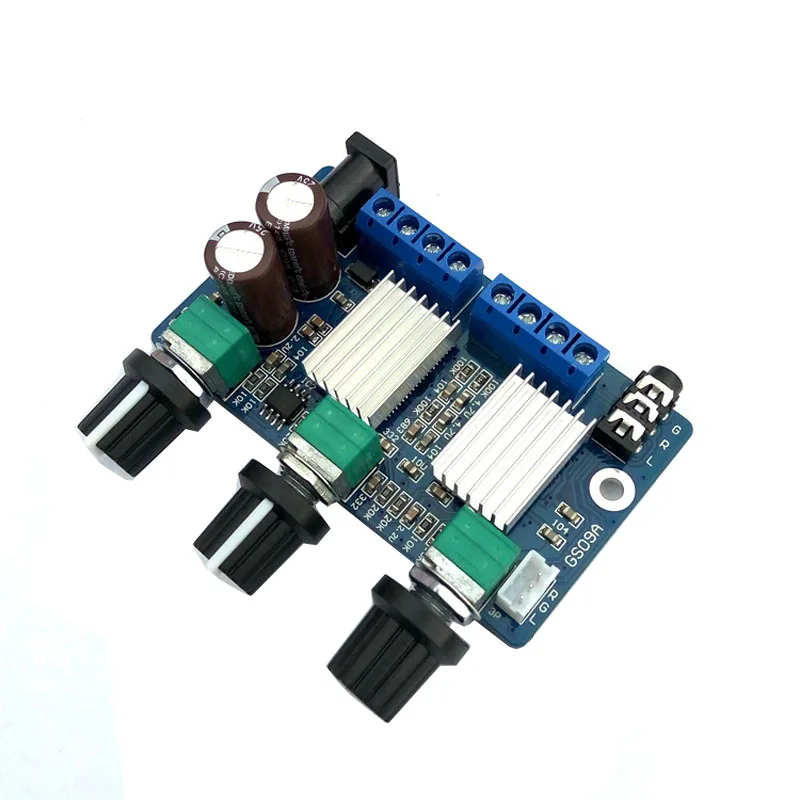 Dc12V 2.1 Channel Subwoofer Audio Amplifier Board 12Wx2+22W Class D Digital Super Tda2030A |