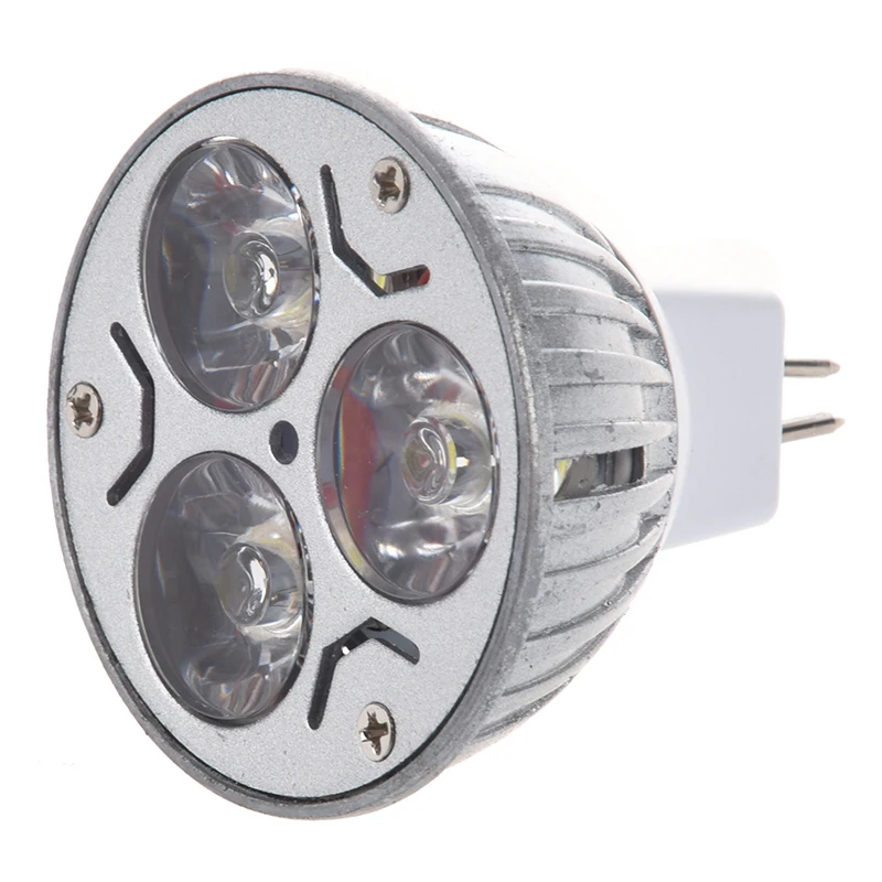 

New MR16 3x1 Watt LED Spot Light Bulb 20W, White, for Track Light, Landscaping Halogen Replacement
