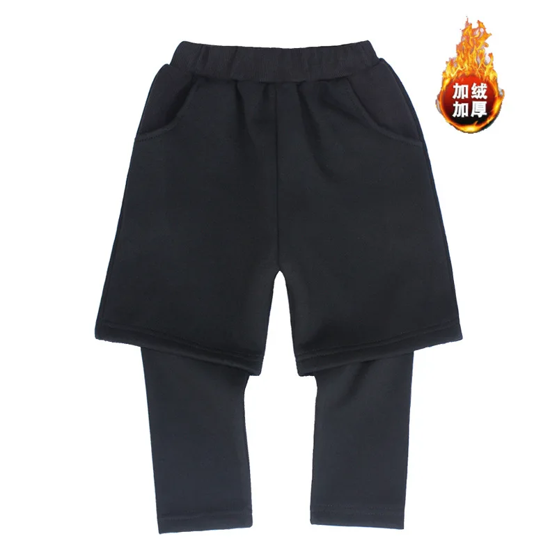 Tang/детский Атласный топ Ципао для мальчиков Утепленные зимние костюмы Детские