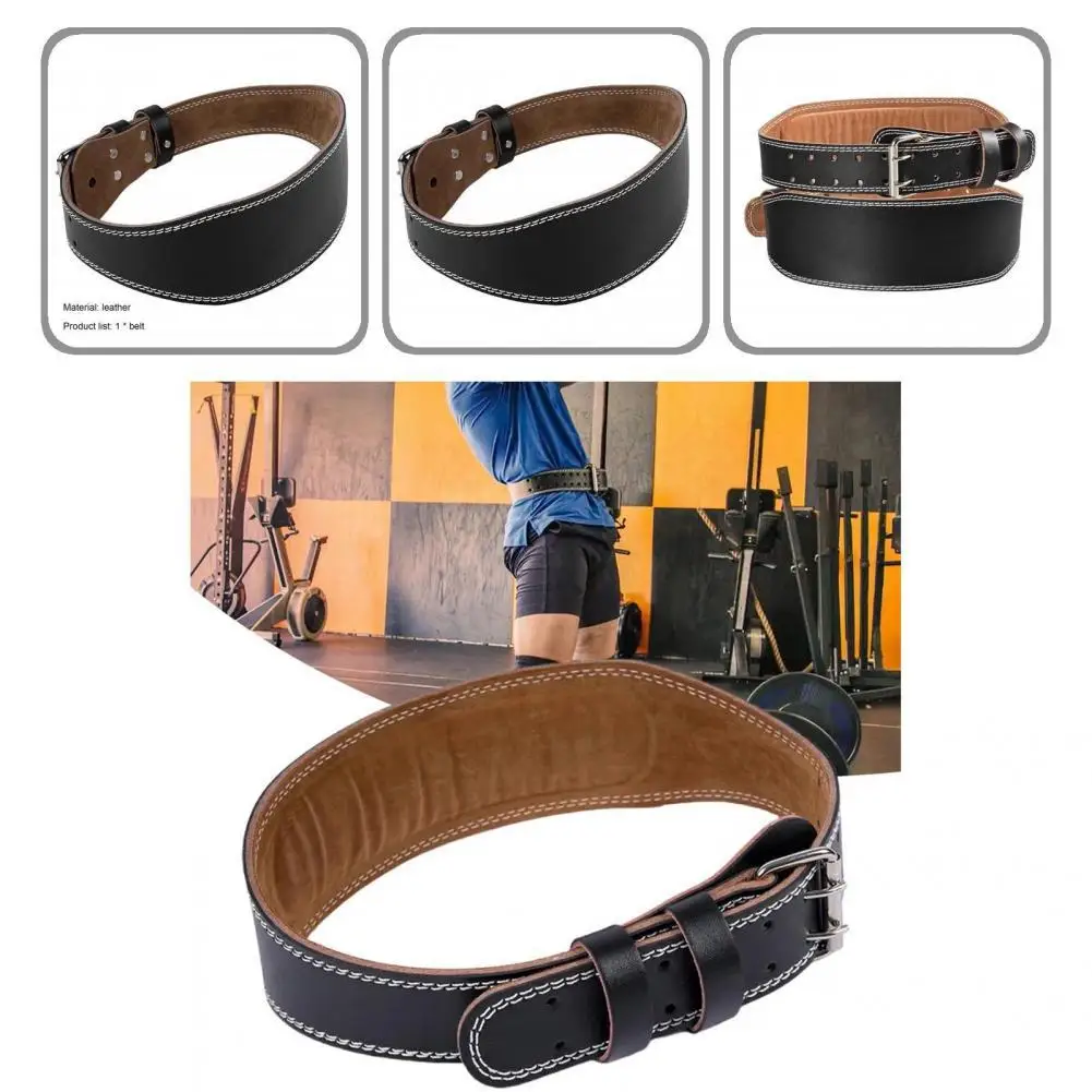 

Prevent Injury Breathable Lumbar Back Support Weightbelt for Powerlifting