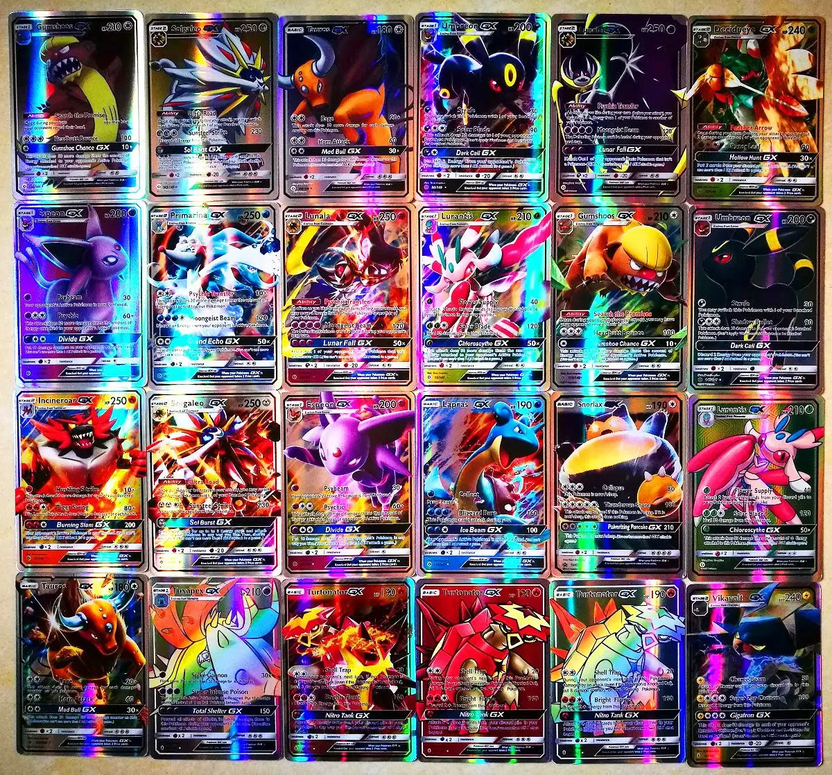 100 шт./компл. Pokemon TAKARA TOMY тренер GX EX GA боевые игрушки хобби Коллекционные вещи игра Коллекция аниме-открытки для детей