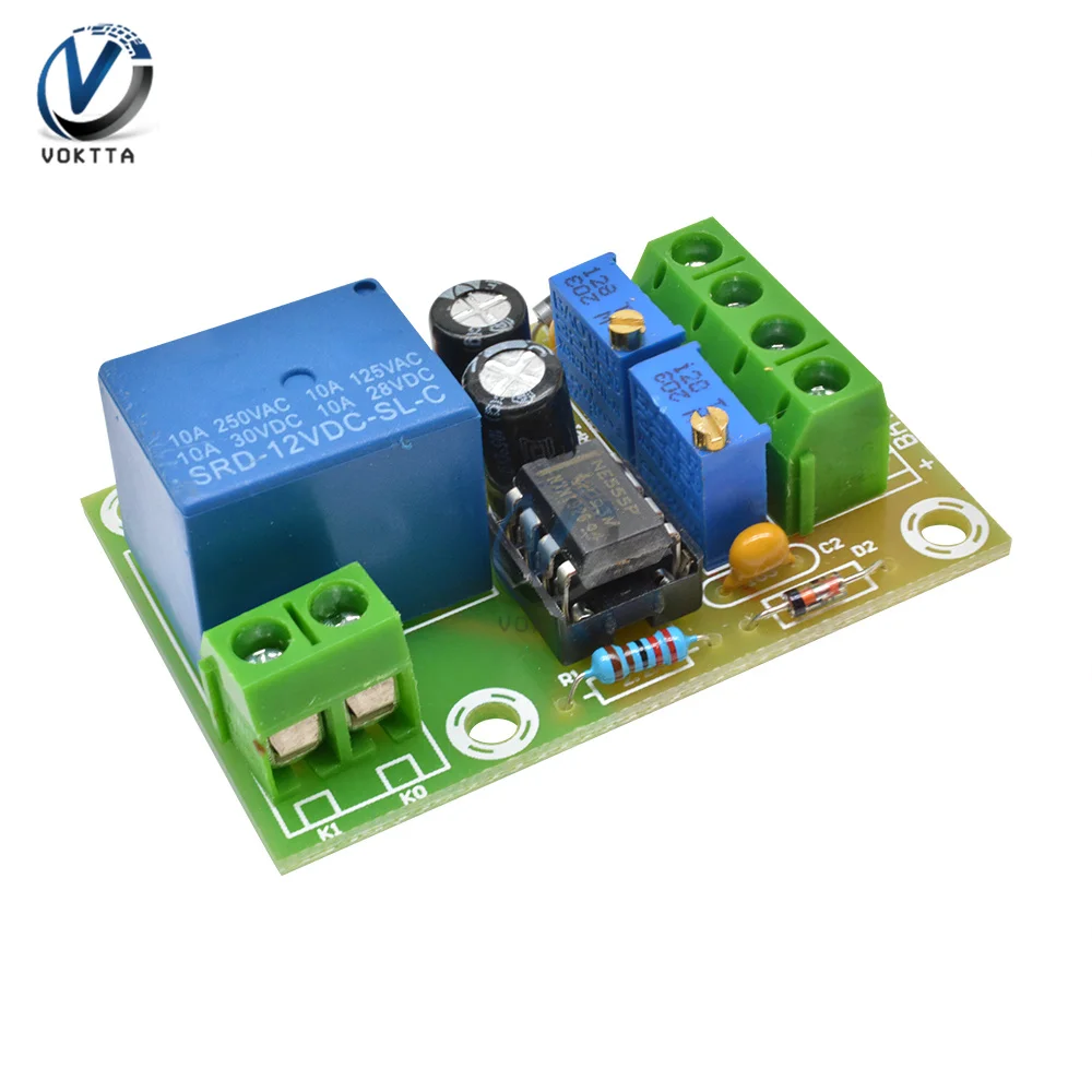 

12V Battery Charging Control Board XH-M601 Intelligent Charger Power Control Panel Automatic Charging Power Borad Relay Module