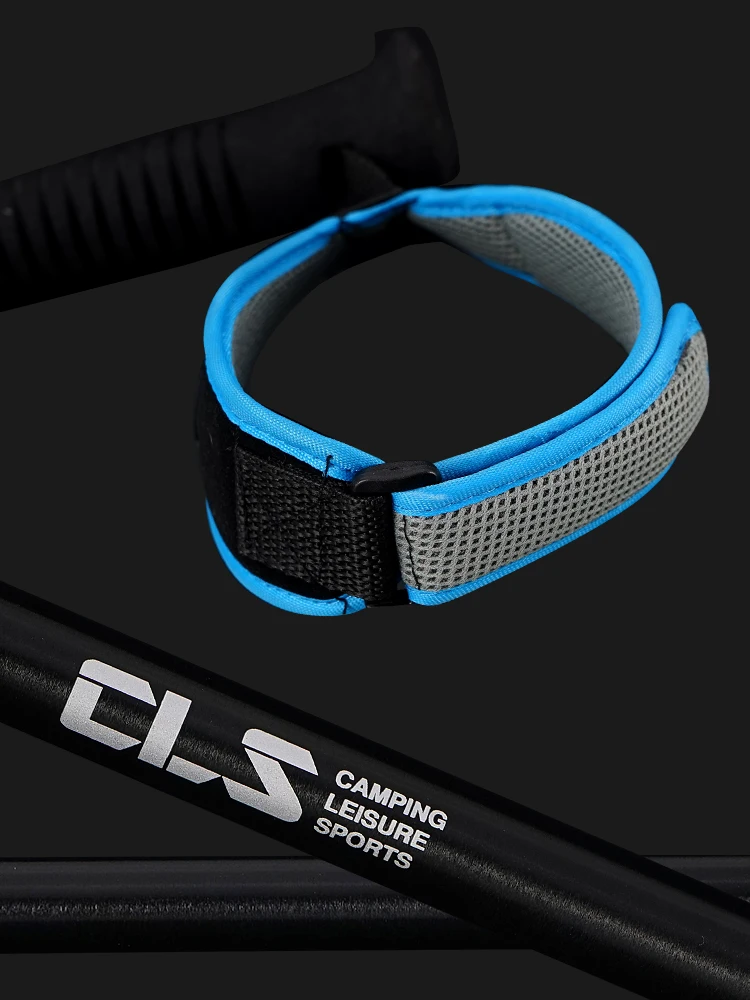 

2Pcs / Pair Folding Trekking Pole Running Walking Sticks Ultralight Quick Trekking Hiking Pole 7075 Aluminum Alloy Pole