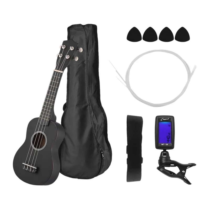 

21Inch Ukulele Professional Acoustic 4 Strings Ukulele Bass Guitar Musical Instrument for Beginners or Basic Players