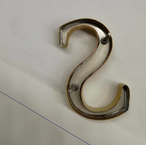 Почищенный щеткой Подгонянный металлический Канал Письма покрашенный