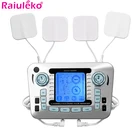 Двухдиапазонный Wi-Выход тенсовый массажер Ems электрические колодки мышцы акупунктурный стимулятор электротерапия машина сжигатель жира в области здравоохранения