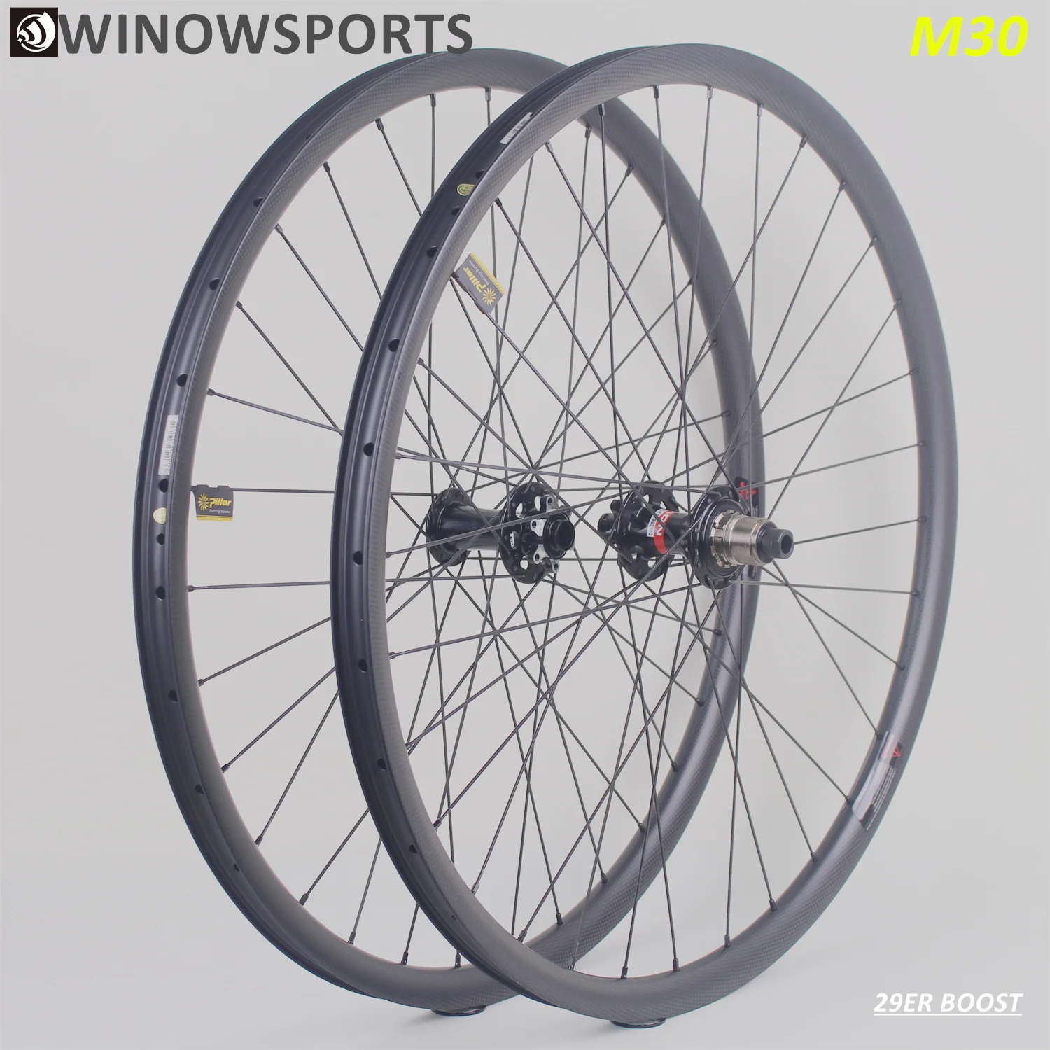 2020 Winowsports Novatec mtb wheel XD стальной драйвер 29er карбоновое колесо Boost 29 дюймов 148*12 мм plus