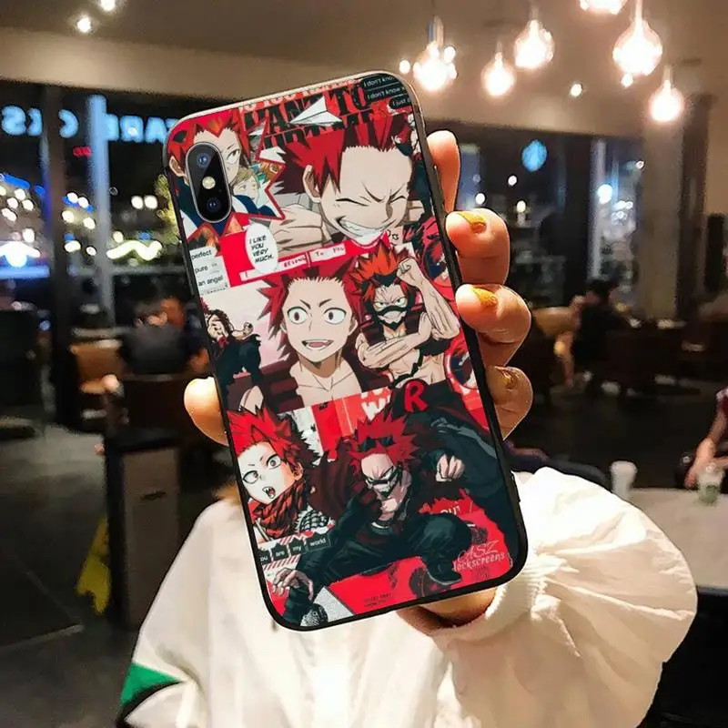 

Eijiro Kirishima high quality Phone Case for iPhone 11 12 pro XS MAX 8 7 6 6S Plus X 5S SE 2020 XR