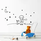 Популярная книга Сказочный Маленький принц с лисой луной звездой домашний Декор настенный стикер для детских комнат подарок на день рождения игрушка