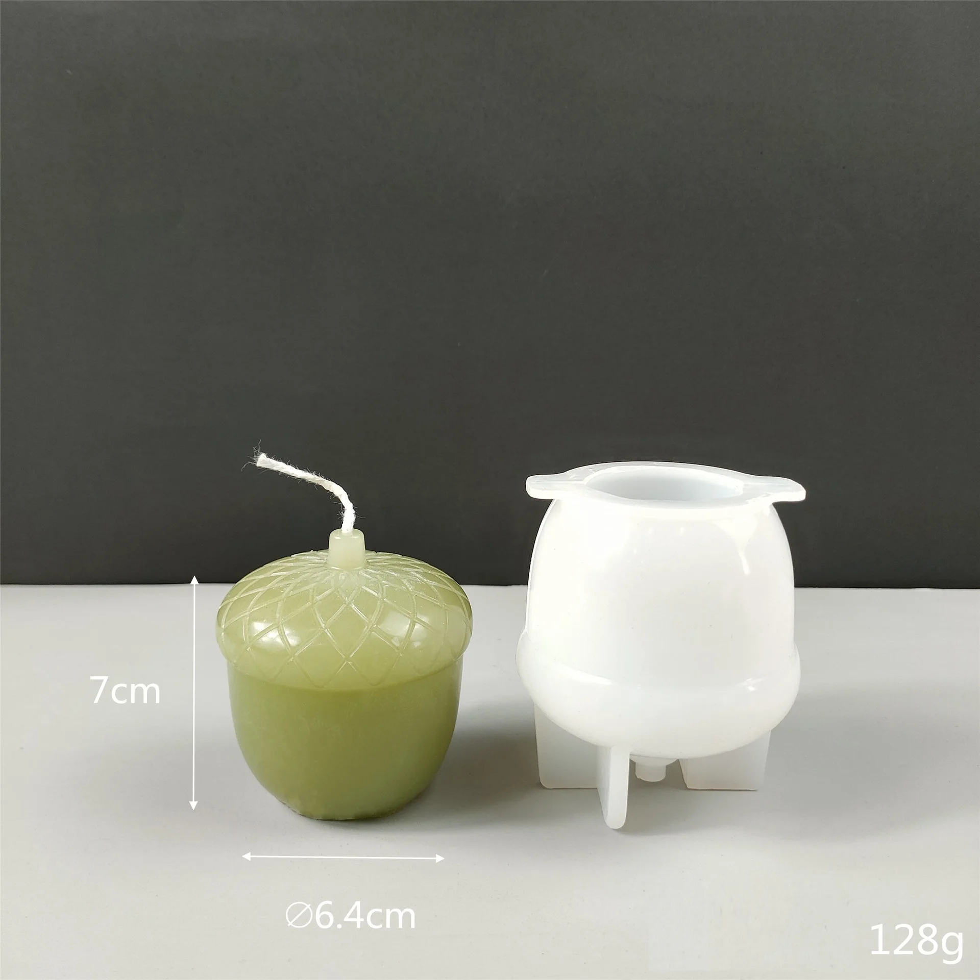 

1Pcs 3D Filbert Pumpkin Silicone Candle Mould DIY Aromatherapy Candle Mould Ins Style Wax Soap Candle Mould Kitchen Cake Baking