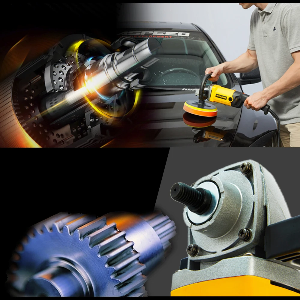 M14 ротационный Полировочный диск для автомобиля орбитальный Электрический