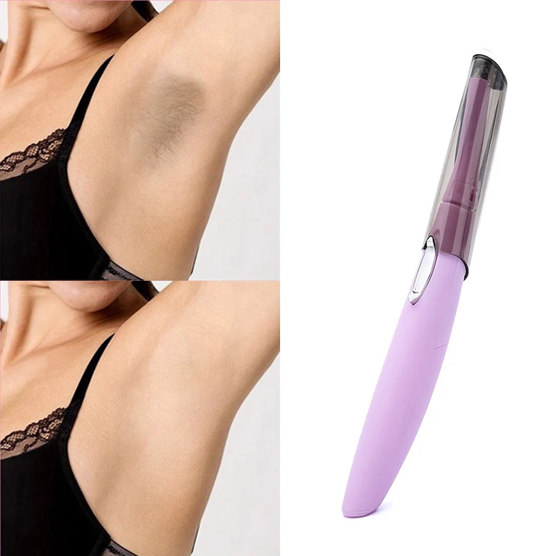 Электрический триммер для бровей безболезненный эпилятор мини-бритва