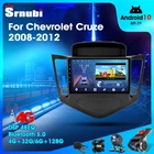 Srnubi Android 10 автомобильное радио для Chevrolet Cruze 2008-2011 мультимедийный видеоплеер 2 Din 4G GPS навигация Carplay DVD головное устройство