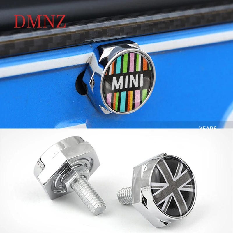 

Car License plate fixing screw For BMW MINI ONE Cooper JCW F54 F55 F56 F60 R55 R56 R60 R61 Car exterior modification Accessories