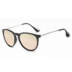 Очки солнцезащитные Dokly женские, зеркальные брендовые дизайнерские солнечные очки с розовыми и фиолетовыми линзами с отражающим покрытием UV400
