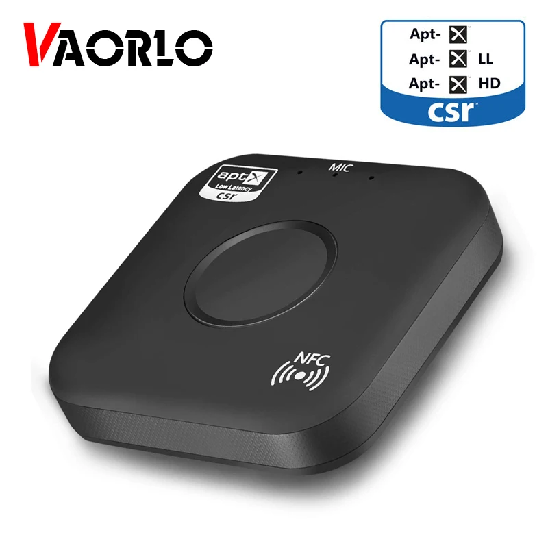 

Bluetooth-приемник VAORLO с поддержкой NFC, APTX, 4,2 мм