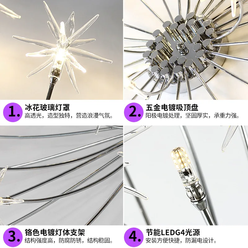 

modern led glass ball pendant light lustre pendente deco maison commercial lighting pendant lamp bedroom living room dining room