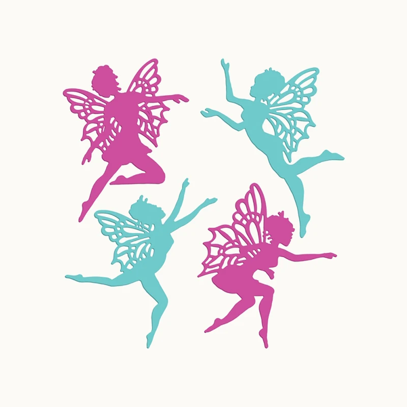 Ангел комбинация ремесло металлическая рамка шаблоны Скрапбукинг тиснение