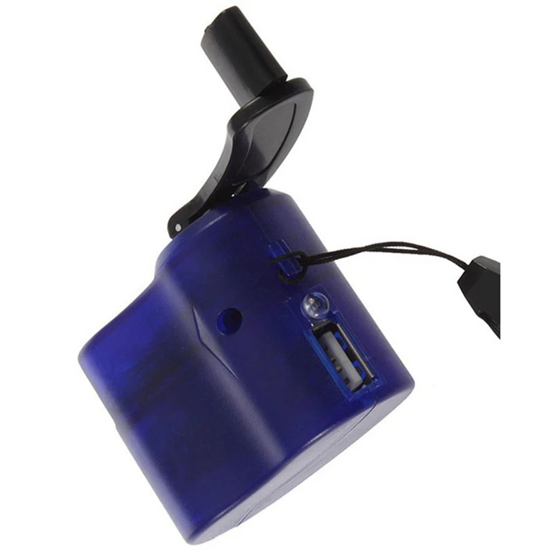 mobile phone emergency power usb hand crank charger electric generator universal mobile charge hand dynamo charging free global shipping