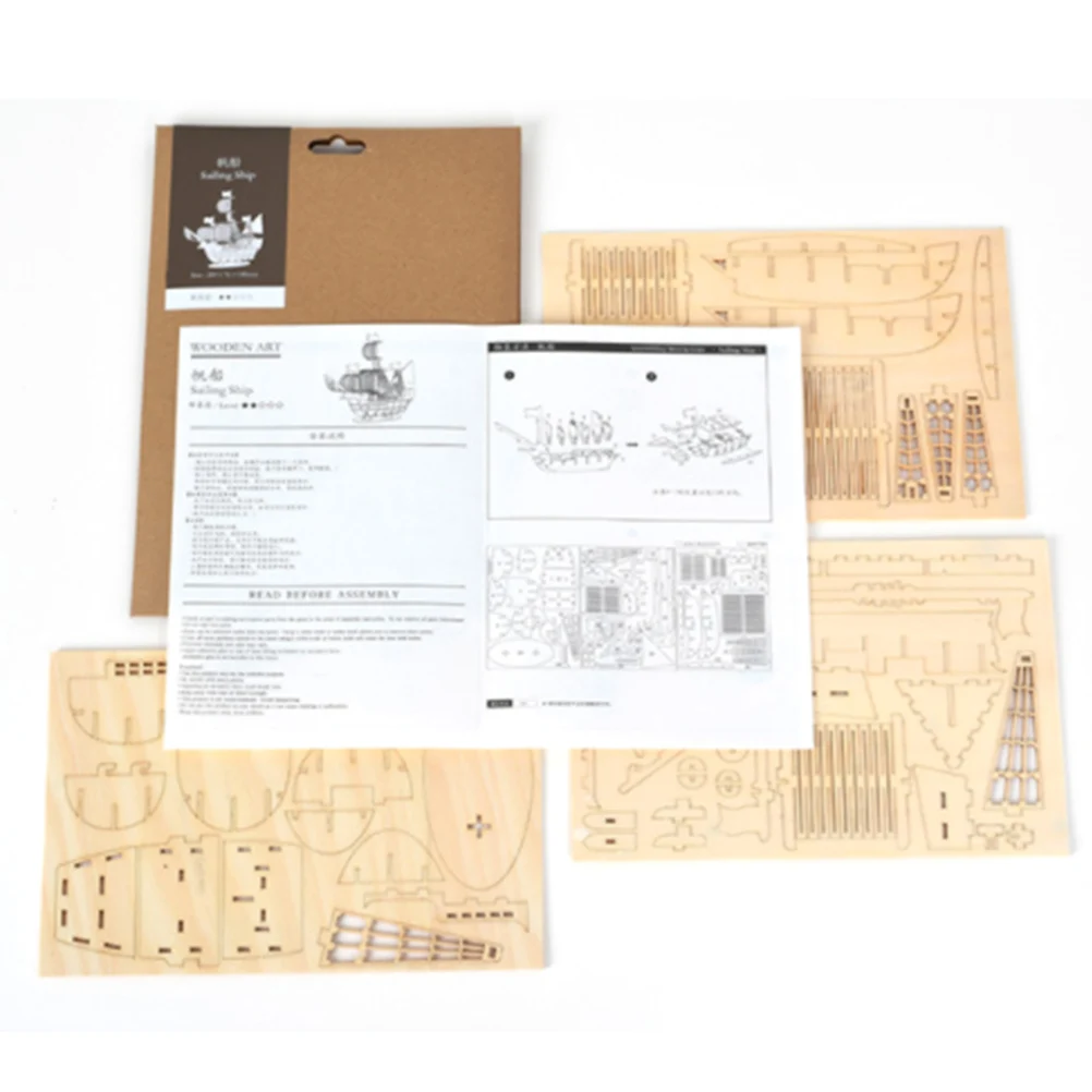 3D стерео Паровозик DIY Строительная игрушка детская обучающая головоломка