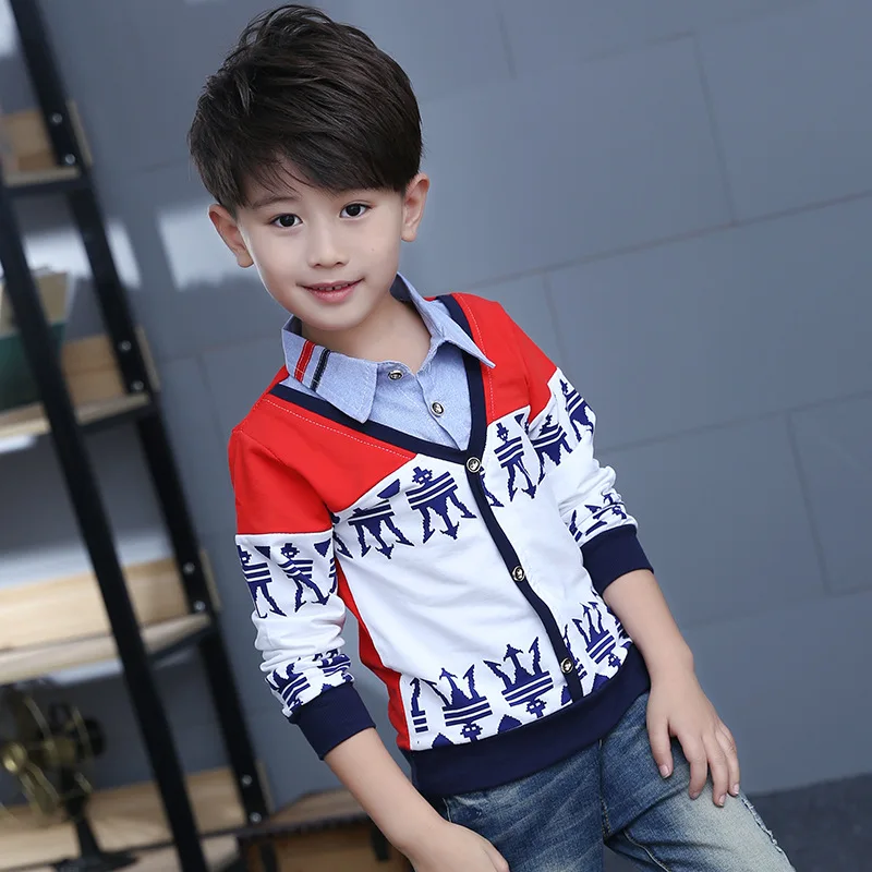 Комплект из 2 предметов для маленьких мальчиков рубашки детские футболки на