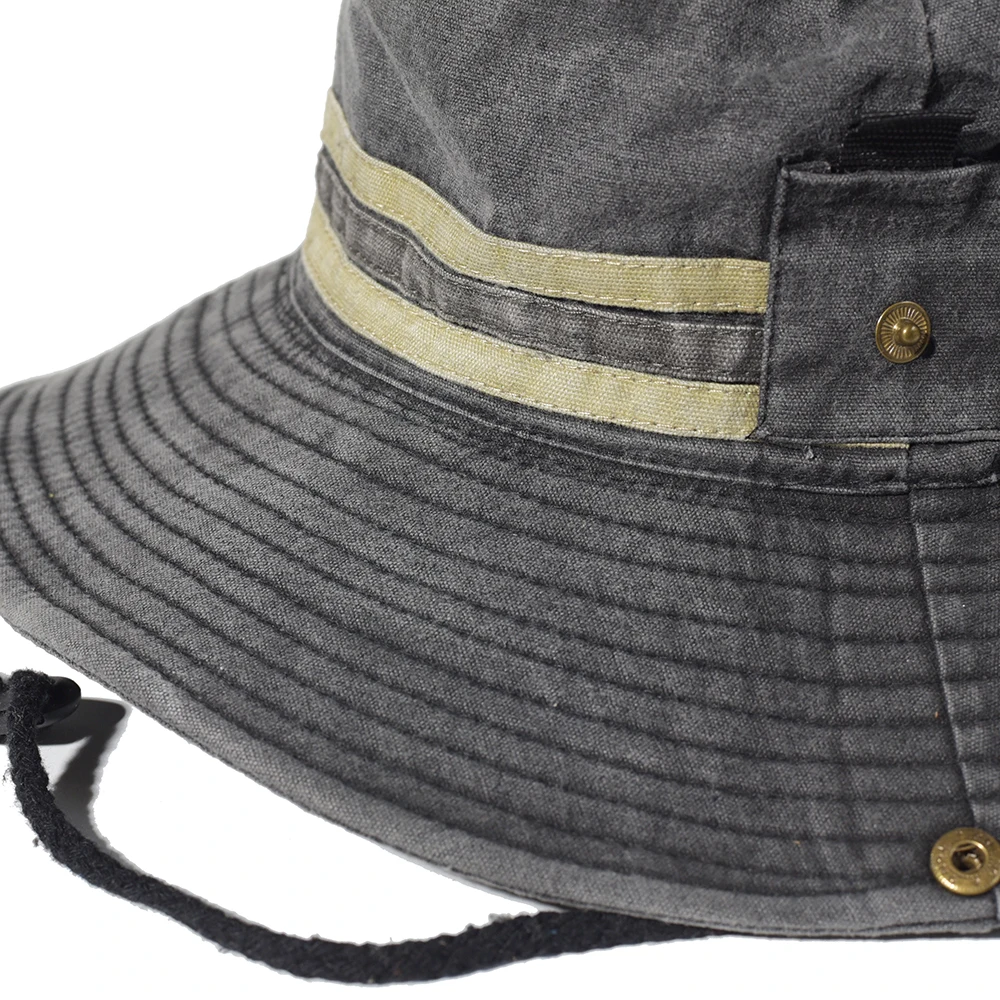 

2021 New Fishing Hiking Sun Hat Men Women Boonie Hat Wide Brim Bucket Hat Outdoor Safari Summer Cap Cotton Bucket Hat