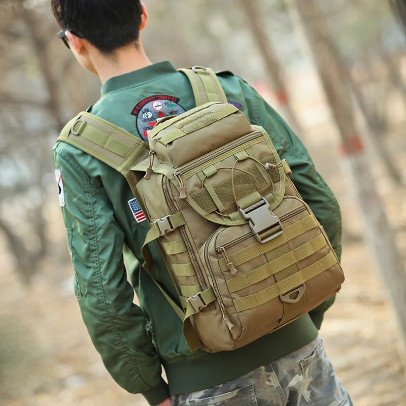 

Camouflage backpack men outdoor tactics backpack military fans backpack multifunctional sports travel hiking bag women