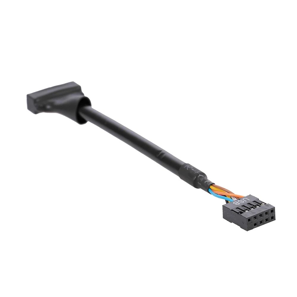 19Pin USB 3 0 &quotпапа&quot в 2 9 контактный Женский Материнские платы кабель Корпус