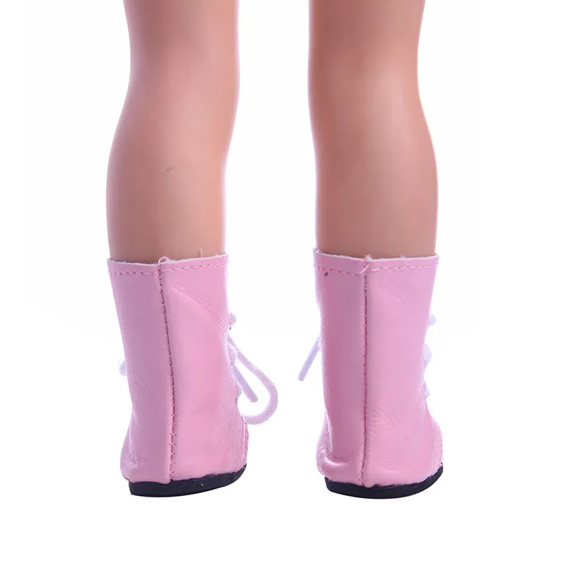 В кукольном стиле Обувь на шнурках ботинки шнуровке все матч Стиль для 14 5 дюймов