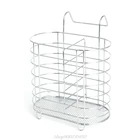 Металлическая подвеска для столовых приборов держатель для слива Ложка Вилка палочки для еды корзина для хранения стойка кухонные аксессуары органайзер для инструментов посуда трубка