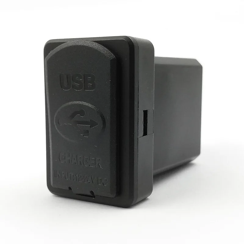 Автомобильное зарядное устройство с двумя USB-портами QC3.0 Quick Charge 3 0 для Toyota Camry Corolla