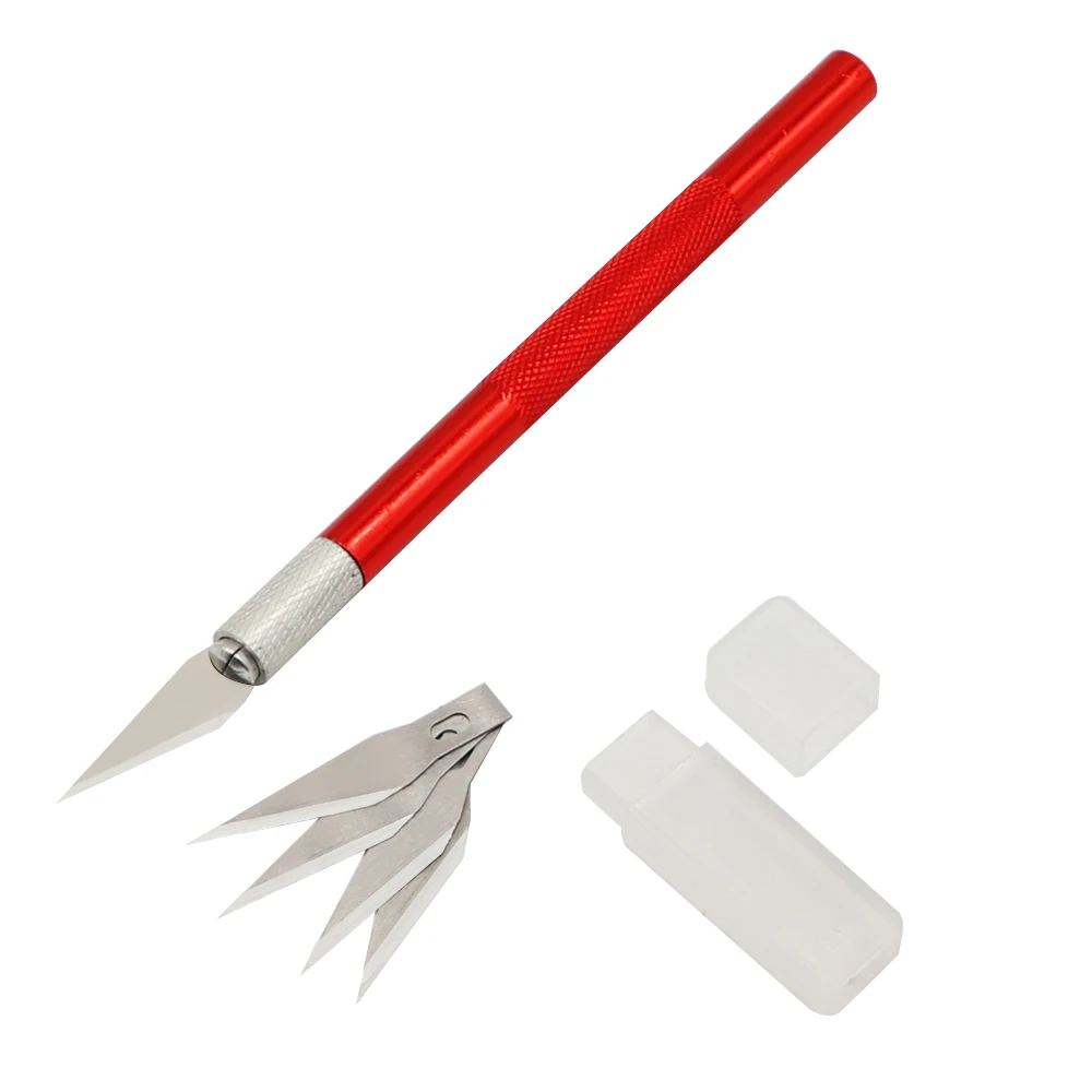Металлический нож для скальпеля Non slip резак гравировальный лезвия Мобильный