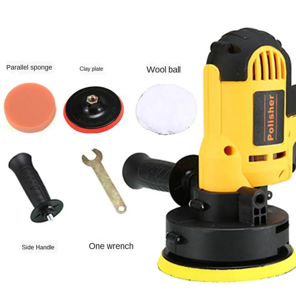 

Electric Car Polisher Machine 220V 600-3700rpm 5500W Auto Polishing Machine EU Plug Sander Polish Waxing Tools Car Accessories