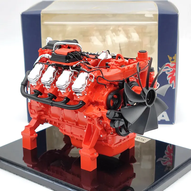 Коллекция моделей 1/12 Tekno для двигателя Scania V8 DC16 арматура 2341278 подарок - купить по