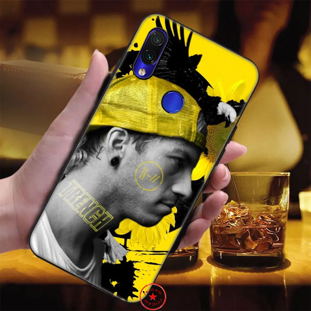 Мягкий силиконовый чехол IYICAO Twenty One Pilots для Xiaomi Redmi Note 5 6 7 8 Pro 5A Prime 4X |