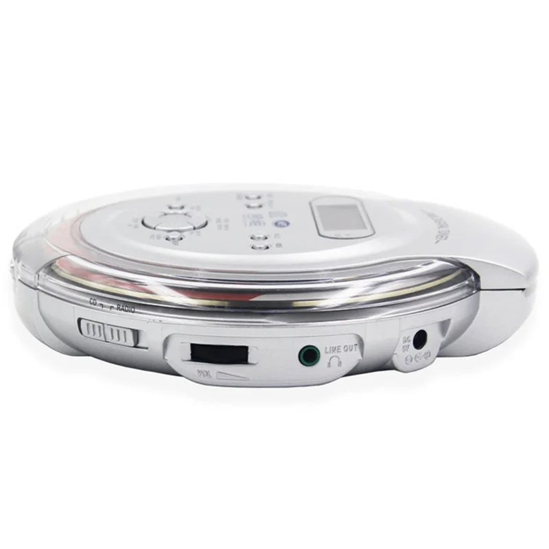 Портативный CD-плеер Walkman совместим с английскими mp3-дисками музыкой гарнитурой