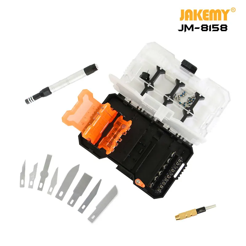 JAKEMY JM 8158 многофункциональный Набор отверток ножей для резьбы инструментов