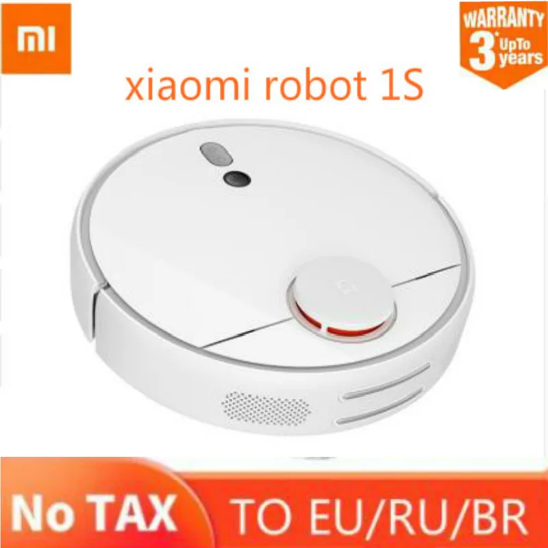 Оригинальный робот пылесос Xiaomi 1S для дома автоматическая подметание зарядка