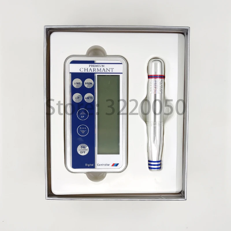 Charmant Semi-permanent Makeup Rotary Tattoo Machine kits Electric Control Pen Gun Intelligente Digital Eyebrow Lip set | Красота и