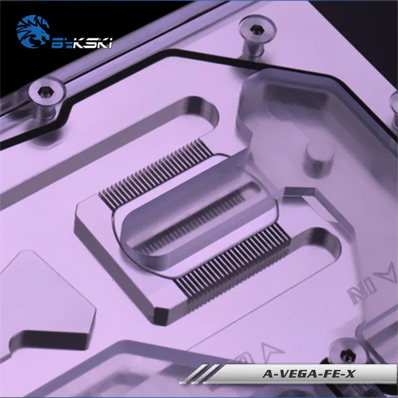 Водяной блок Bykski с полным покрытием графического процессора для AMD Radeon Vega 56/64 Founder