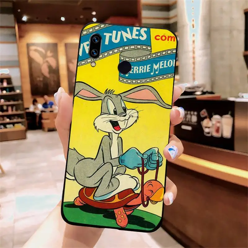 

Bunny Bugs New Cute Cartoon Phone Case For Xiaomi Redmi note 7 8 9 t k30 max3 9 s 10 pro lite