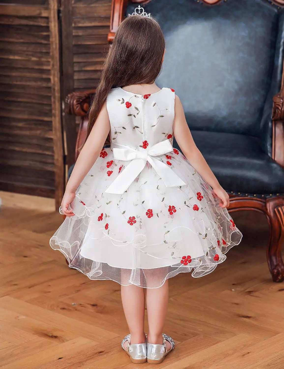Girl dress Summer New baby White kids Flowers for girl Baby dresses | Детская одежда и обувь