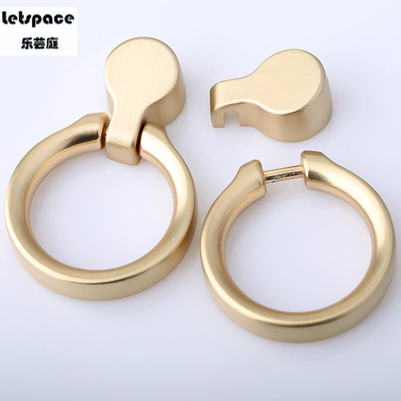 Современная простая Мода Падение Кольцо kicthen шкаф комод Дверная ручка пятно