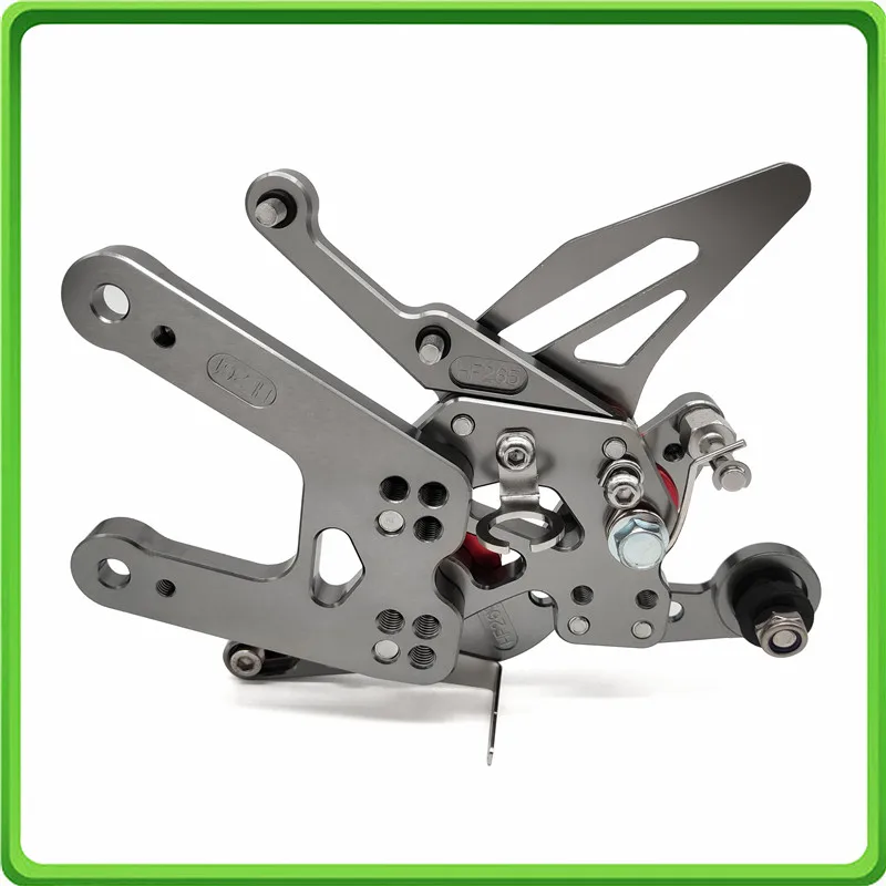 Регулируемые задние комплекты задняя подставка для ног педаль Yamaha YZF-R6 2006 2007 2008 2009