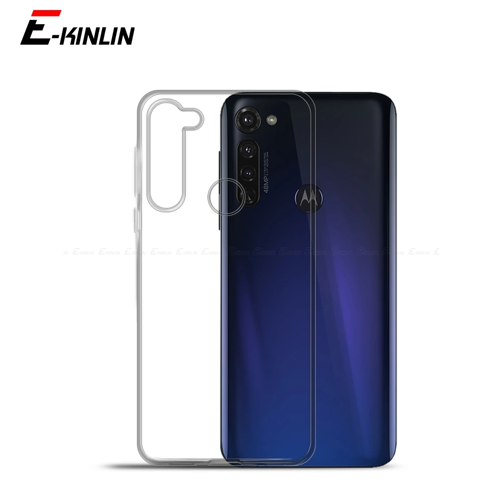 Силиконовый ультратонкий прозрачный мягкий полный защитный чехол для Motorola Moto E