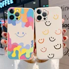 Чехол для Honor 50, силиконовые чехлы для Honor 8A 9X 20 Lite, чехол для Huawei P40 Lite P30 Pro P Smart 2021 Z Nova 5T, мультяшный чехол с улыбкой